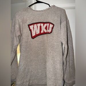 WKU Woolly Threads Beige Sweater